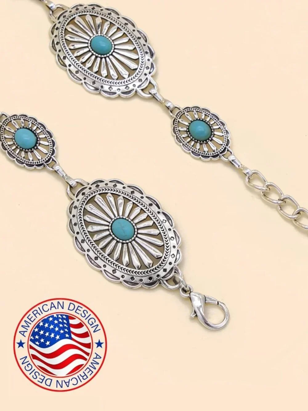 Stylish Western Metal Concho Belt for Women - Perfect for Dresses, Jeans